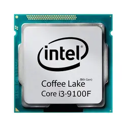 پردازنده مرکزی اینتل سری Coffee Lake مدل Core i3-9100F