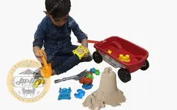 گاری ساحل با لوازم شن بازی - قیمت + خرید - ویلامبل