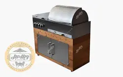 باربیکیو سه کاره استیل ترموود 110 سانت