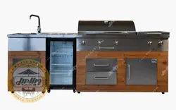 باربیکیو آیلند یخچال دار استیل ترموود 242