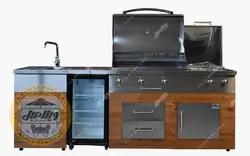 باربیکیو آیلند یخچال دار استیل ترموود 242