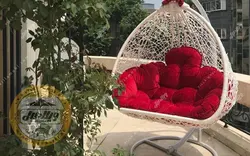 صندلی آویزی مناسب فضای باز دونفره - ویلا مبل