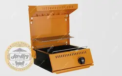 باربیکیو دیواری زغالی گازی تاشو - ویلا مبل