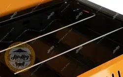 باربیکیو دیواری زغالی گازی تاشو - ویلا مبل