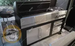 باربیکیو گازی استیل مدل 180 لایت - ویلا مبل