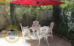 صندلی باغی آلومینیومی مدل مرغابی - لیست قیمت مبلمان باغی