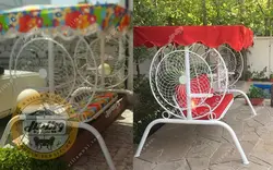 تشک تاب باغی و تاب حیاطی مدل گلبرگ - ویلا مبل