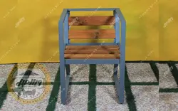میز و صندلی آلومینیوم مدل فرانسوی - ویلا مبل