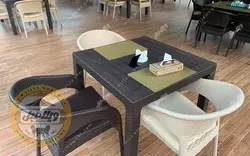 قیمت + خرید میز و صندلی پلیمری مدل ارکیده | ویلا مبل