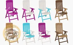 قیمت + خرید میز و صندلی تاشو پلیمری مدل اساره | ویلا مبل