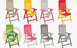 قیمت + خرید میز و صندلی تاشو پلیمری مدل اساره | ویلا مبل