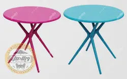 قیمت + خرید میز و صندلی تاشو پلیمری مدل اساره | ویلا مبل