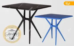 قیمت + خرید میز و صندلی تاشو پلیمری مدل اساره | ویلا مبل