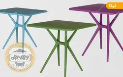 قیمت + خرید میز و صندلی تاشو پلیمری مدل اساره | ویلا مبل