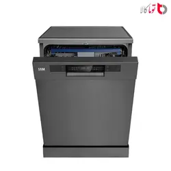 ماشین ظرفشویی سام مدل DW-186S سیلور
