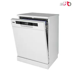ماشین ظرفشویی سام مدل (DW-186W(NEW سفید گارانتی سام سرویس