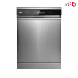 ماشین ظرفشویی مدل DW-192 S  سام رنگ سیلور دارای 24 ماه گارانتی سام سرویس