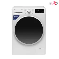 ماشین لباسشویی جی پلاس 8 کیلویی مدل GWM-L808 سفید گارانتی گلدیران