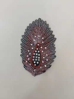 تیکه دوزی پشت چسب