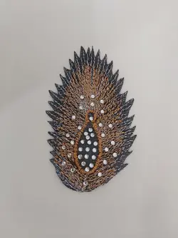 تیکه دوزی پشت چسب