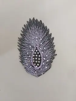 تیکه دوزی پشت چسب