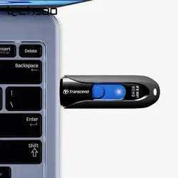 فلش مموری Transcend مدل JetFlash 790 ظرفیت 128 گیگابایت
