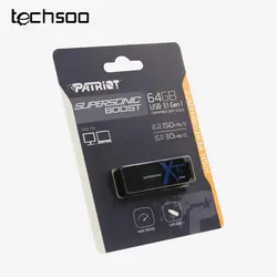 فلش مموری Patriot مدل Supersonic Boost XT ظرفیت 64 گیگابایت