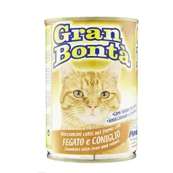 کنسرو gran bonta liver &amp; rabbite