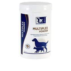 پودر مولتی ویتامین و مکمل سگ و گربه مولتی کمپلکس تی آر ام _ TRM Powder Multiplex