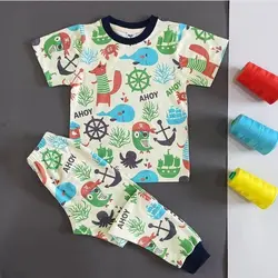 ست تیشرت شلوار پنبه دزدان دریایی برجسته کد:2004