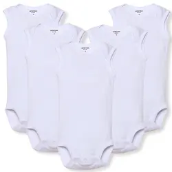 بادی سفید آستین حلقه ای  کارترز لاو  کد:5014