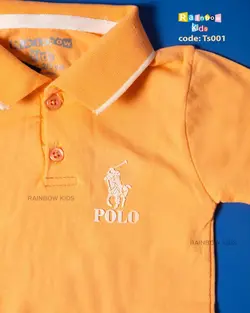 تیشرت تک پنبه ای یقه دار کد:7000