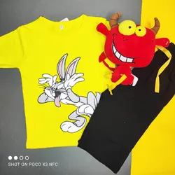 ست تیشرت شلوارک باگزبانی کد:1011