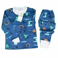 ست بلوز شلوار تو کرک تمساح کد: 9076