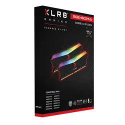 رم پی‌ان‌وای XLR8 Gaming EPIC-X RGB™ DDR4 دوتایی با باس 4000 مگاهرتز و ظرفیت 16 گیگابایت