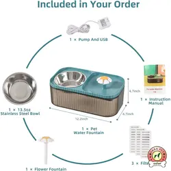 ظرف آبخوری اتوماتیک سگ و گربه SEVEN