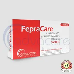 قرص ضد انگل سگ و گربه فپرا FepraCare