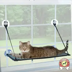 جای خواب پشت پنجره ای طرح دار مخصوص گربه Unique