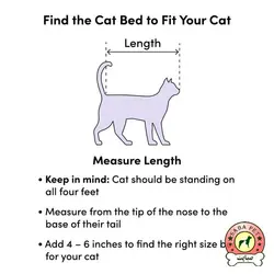 جای خواب پشت پنجره ای طرح دار مخصوص گربه Unique