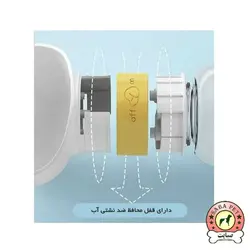 ظرف آب و غذای پرتابل طرح ابری RHINO