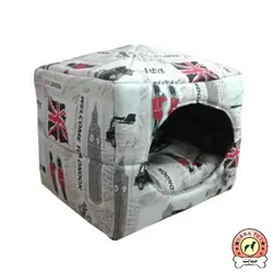 جای خواب 2 منظوره مکعبی طرح دار Unique