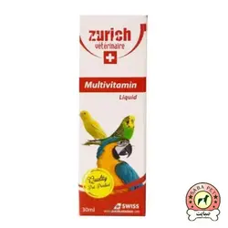 قطره مولتی ویتامین پرندگان Zurich