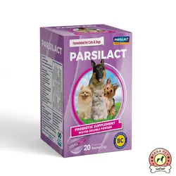 ساشه پروبیوتیک سگ و گربه پارسی لاکت Parsilact