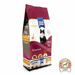 غذای گربه بالغ گورمت Paw Paw