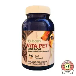 مکمل سگ و گربه سوباشی با طعم گوشت Vita Pet
