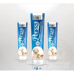 خمیر دندان آنزیم دار سگ و گربه 100 گرمی PERSSA