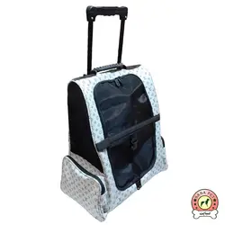 کیف حمل ترولی با چرخ و دسته ی ریلی سایز متوسط Karez