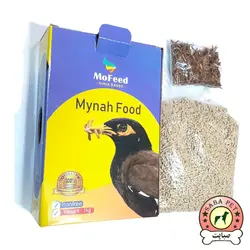 غذای مرغ مینا 1 کیلویی مفید با حشرات Mofeed