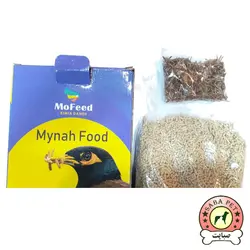 غذای مرغ مینا 1 کیلویی مفید با حشرات Mofeed