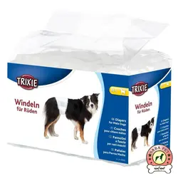 پوشک سگ سایز متوسط و بزرگ 12 عددی Trixie